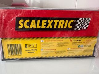 Coche F1 Scalextric Jaguar Mark Webber