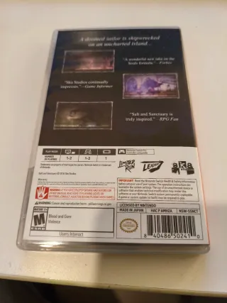 Salt and Sanctuary Nintendo Switch