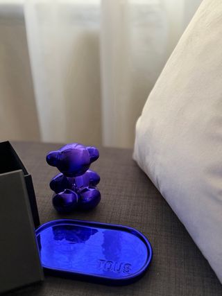 Joyero Osito Tous Azul plateado