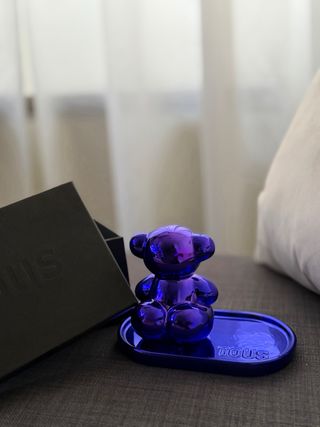 Joyero Osito Tous Azul plateado