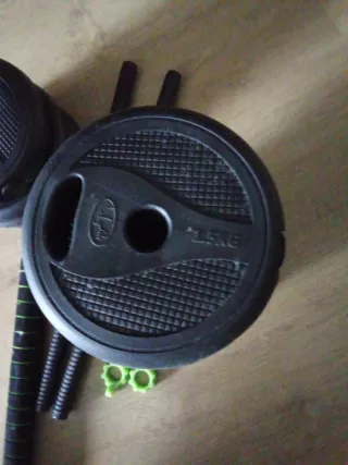 Set di manubri e pesi regolabili per allenamento a casa