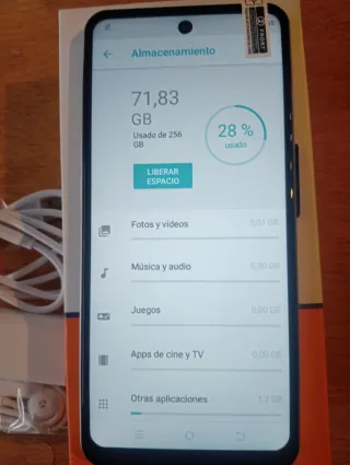 Teléfono Móvil verde