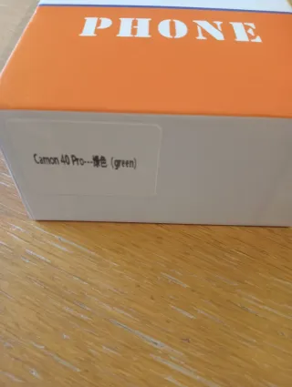 Teléfono Móvil verde