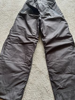 Pantalones de esquí negros Wedze talla 10años
