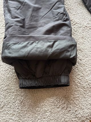 Pantalones de esquí negros Wedze talla 10años