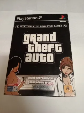 PS2 Grand Theft Auto III & Vice City Pack Doble