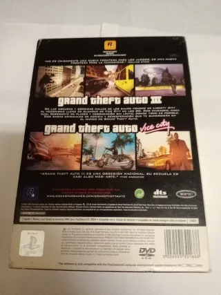 PS2 Grand Theft Auto III & Vice City Pack Doble