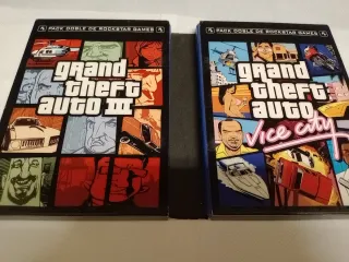 PS2 Grand Theft Auto III & Vice City Pack Doble