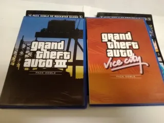 PS2 Grand Theft Auto III & Vice City Pack Doble