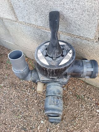 Filtro piscina con selector