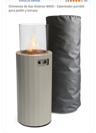 Estufa de gas BINO GRIS