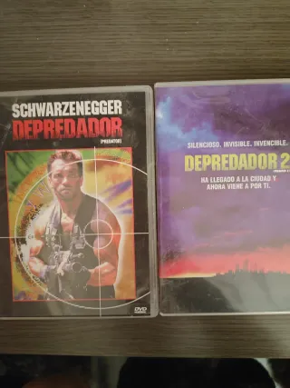 DVD Depredador 1 y 2 (Arnold Schwarzenegger)