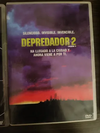 DVD Depredador 1 y 2 (Arnold Schwarzenegger)