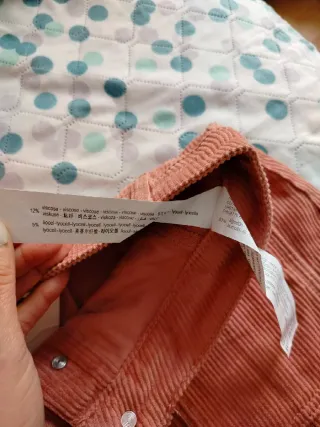 Falda Stradivarius rosa nueva