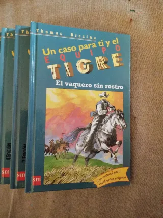 Colección de libros Detectives Equipo Tigre