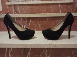 Scarpe col tacco nere da donna