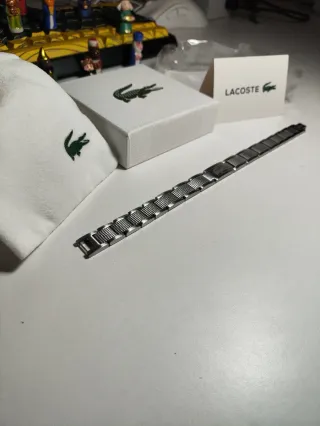 Pulsera Lacoste Acero Plata