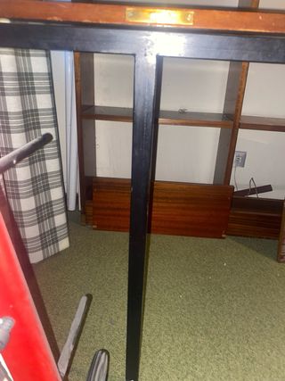 Escritorio abatible vintage madera