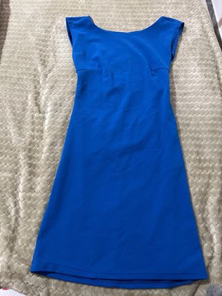 Vestido Zara Talla S Negro y Amarillo