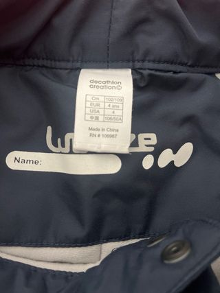 Pantalón de esquí para niño/niña