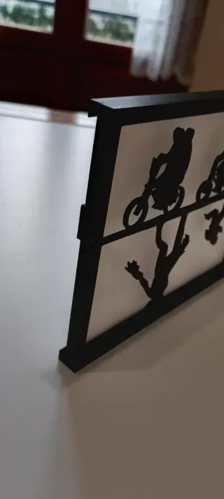 Soprammobile Stranger Things Silhouette