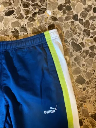 Pantalón de chándal Puma azul talla M