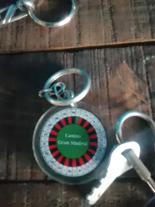 Lote 11 Llaveros Vintage Lotería y Casino