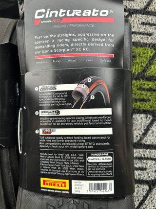 Pirelli Cinturato Gravel RC 700x45c