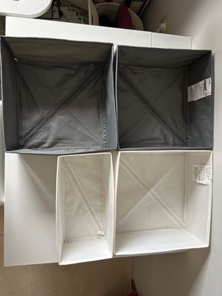 Cajas organizadoras SKUBB Ikea (4 uds)