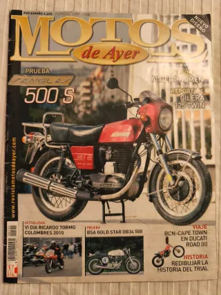 Moto Sanglas 500cc Carretera