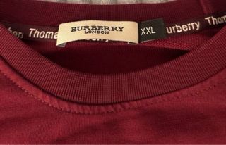 Jersey Burberry Rojo