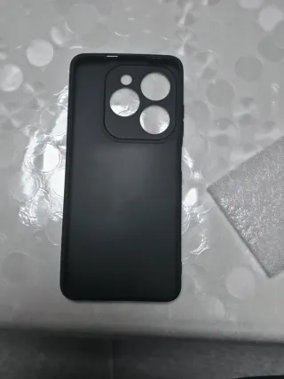 Cover Infinix Smart 8 - Custodia Nera Silicone