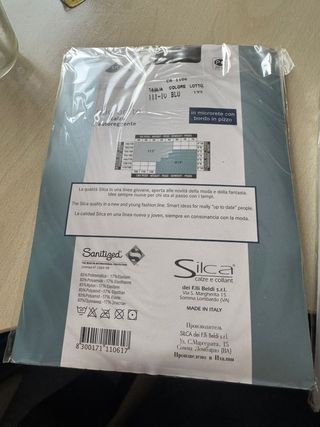 Autoreggenti Levante-Silca-Bombana Nero Taglia 4