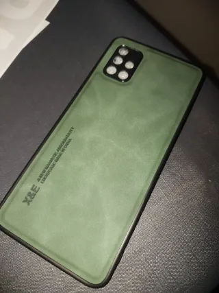Funda Samsung A51 Verde Terciopelo