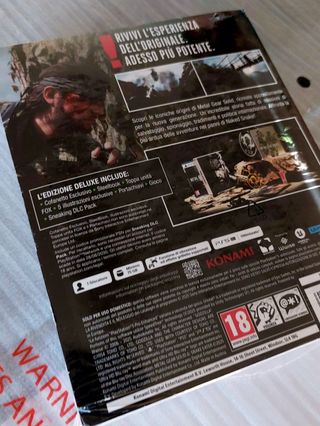 Metal Gear Solid Snake Eater Deluxe PS5 ITA