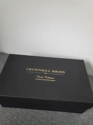 Zapatos CROWNHILL Goodyear Welted Marrones