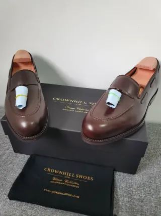 Zapatos CROWNHILL Goodyear Welted Marrones