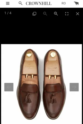 Zapatos CROWNHILL Goodyear Welted Marrones