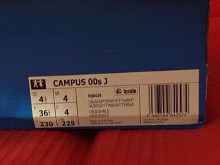 Adidas Campus Negras Talla 36 2/3