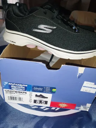 Zapatillas Skechers Negras Mujer