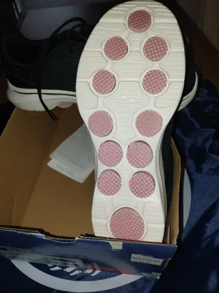 Zapatillas Skechers Negras Mujer