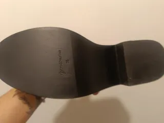 Zapatos Stradivarius blancos plataforma