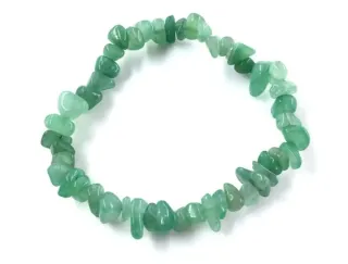 Pulsera de aventurina verde