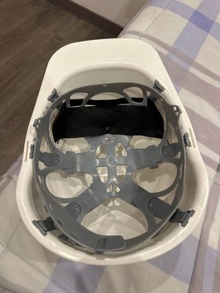 Casco de obra blanco