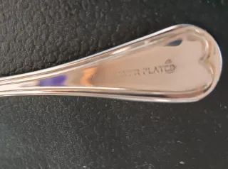 Juego 12 Cucharillas Café/Postre Plata