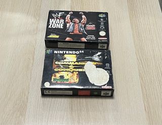 WWE Warzone & Command & Conquer N64