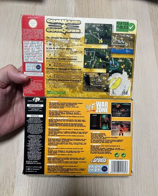 WWE Warzone & Command & Conquer N64