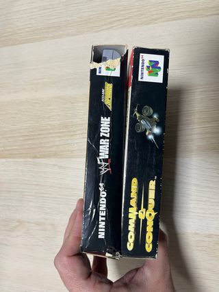 WWE Warzone & Command & Conquer N64