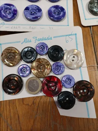 Lote botones vintage Alta Fantasia
