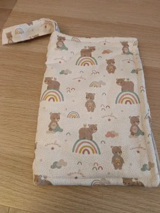 Porta pañales y toallitas con ositos